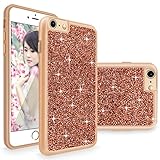 iPhone 6 / 6S Case, Cellularvilla [Slim Fit] Luxury Bling Jewel Rock Crystal Rhinestone Diamond Case [Shockproof] Dual Layer Protective Cover for Apple iPhone 6 / iphone 6S 4.7 inch (Rose Gold)