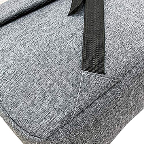 DreamedU Women Ladies Computer Backpack Shoulder Notebook Bag Business Casual School College (Gray) - Thumbnail 6