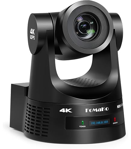 Amazon.com: FoMaKo NDI PTZ Camera Controller, Quad-Screen 4K Multi