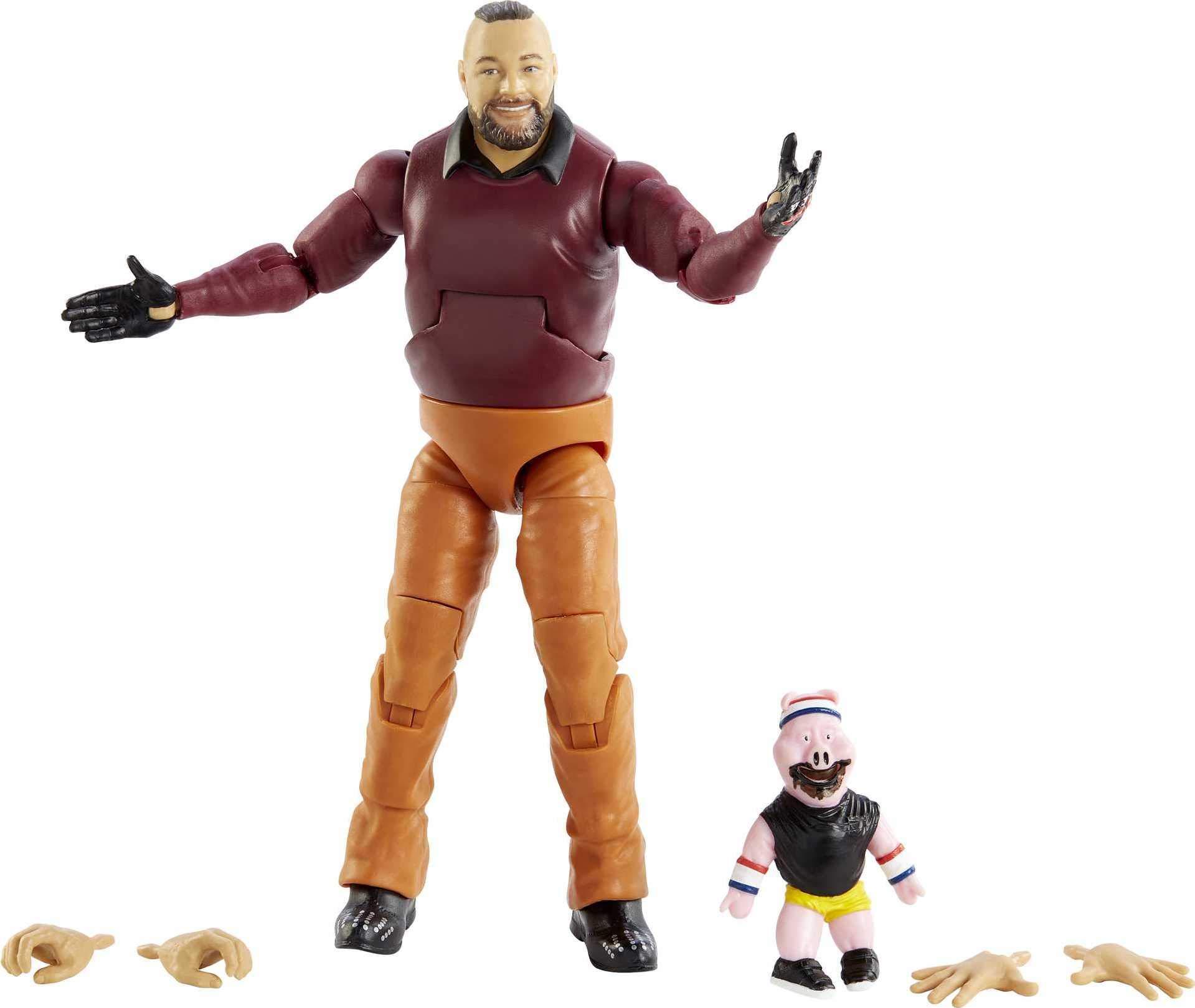 WWE GVB56​ Bray Wyatt Elite Collection Action Figure, 6-in/15.24-cm Posable Collectible Gift for Fans Ages 8 Years Old & Up​, Multicolor