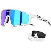 KAPVOE Polarized Cycling Glasses Men Women Mountain Bike Glasses MTB Riding TR90 Sport Sunglasses Running Bicycle K76