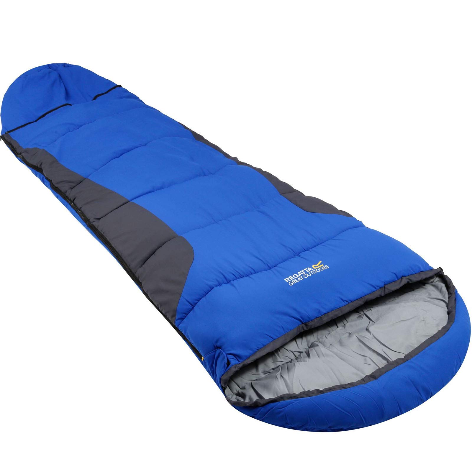 Regatta Unisex Kids Hilo Boost Expandable Sleeping Bag - Oxford Blue Ebony