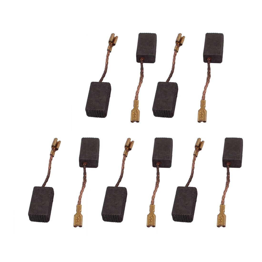 Sourcingmap 5 Pairs Electric Drill 6mm x 9mm x 16mm Motor Carbon Brushes Spare Part