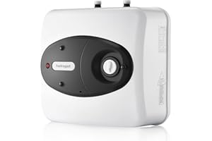 Feelrogast 8 Gallon Electric Tank Water Heater, 120V 1500W Under Sink Instant Hot Tank Water Heater for RV, Camper, Kitchen, 