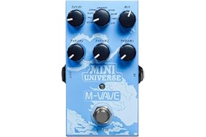M-KVIVE Reverb Guitar Pedal Innovation Unique Sound 9 Reverb Effects Universe Pedals Pure Digital-MINI-UNIVERSE reverb pedal