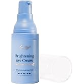 City Beauty Brightening Eye Cream for Under Eye Dark Circles Puffiness Wrinkles - Anti-Aging Under Eye Treatment - Reduces Bags Fine Lines - Hydrating Firming Night Eye Cream For Women 0.5 Fl Oz
