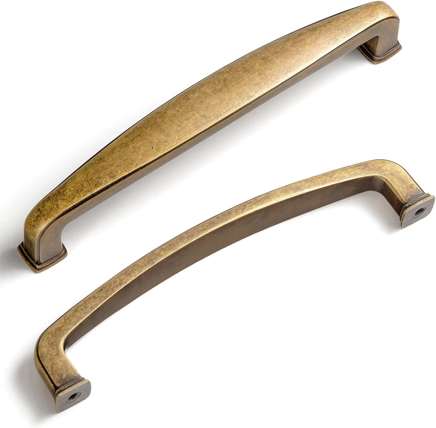 SYZOW 6 Pack128mm Hole Centers Brass Cabinet Pulls Kitchen Cabinet Handles Dresser Drawer Pulls Cupboard Hardware for Cabinets (Bronze) — image 1