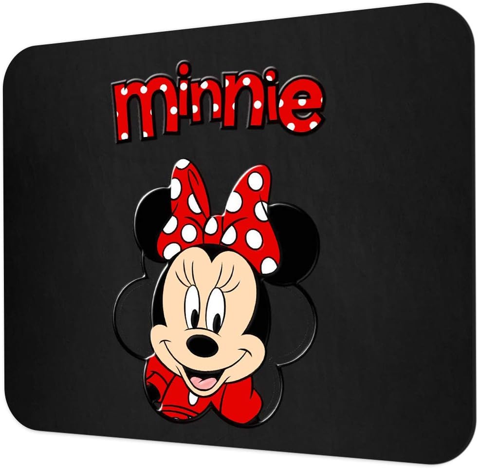 DISNEY COLLECTION Mouse Pad Minnie Rectangle Mouse Pads Non-Slip Rubber Gaming Mousepad for Computers Laptop MAC PC