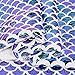 Mermaid Tail Blanket for Adults,Plush Soft Flannel Fleece All Seasons Sleeping Blanket Bag,Shiny Fish Scale Design Snuggle Blanket Best Gifts for Girls,Women,25”×60”