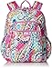 Vera Bradley Women's Cotton Campus Backpack, Wildflower Paisley, One Size