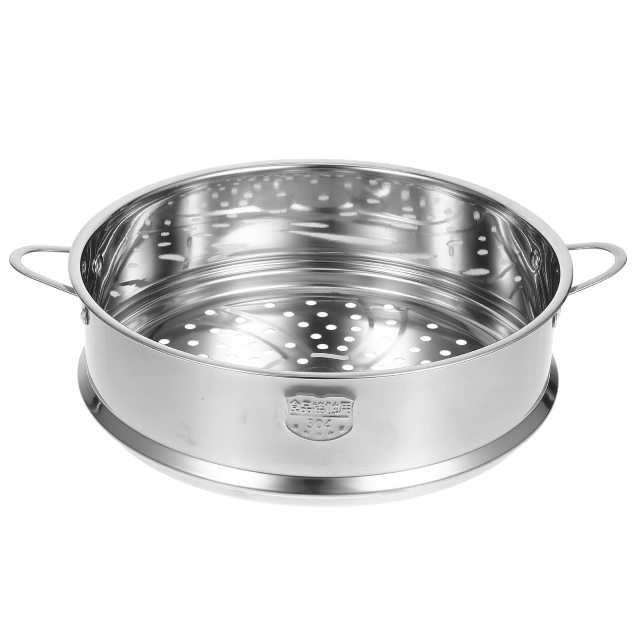 Photo 1 of Multi-Functional Stainless Steel Steamer Basket,9.8inch Stackable Steamer Insert for Pot,Stacked Steaming Rack,Metal Pot Steaming Cookware for Dumpling Egg Bun Dim Sum Meat Fish Rice Vegetable