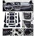 2018 2019 KONA Car Cushion Non-Slip Gate Slot Pad Cup Mat Car Interior Door Slot Pad Automotive Decoration 16pcs/Set (Blue)