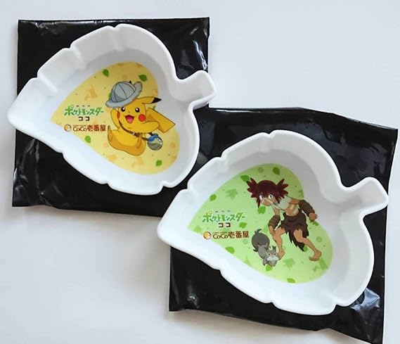 Amazon Coco壱番屋 ポケモン ピカチュウ ココ ホシガリス ミニリーフプレート ココイチ おもちゃ ホビー