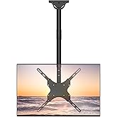 WALI TV Ceiling Mount for 26 to 65 Inch TVs, Adjustable TV Bracket Fits Most LED, LCD, OLED and Plasma Flat Screen Display, U