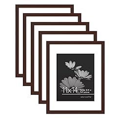 Americanflat 11x14 Picture Frame Set of 5 in