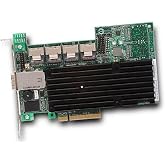 LSI Logic MegaRAID 9280-16i4e SAS RAID Controller - Serial Attached SCSI, Serial ATA/600 - PCI Express 2.0 x8 - Plug-in Card - 0, 1, 5, 6, 10, 50, 60, JBOD - 512MB