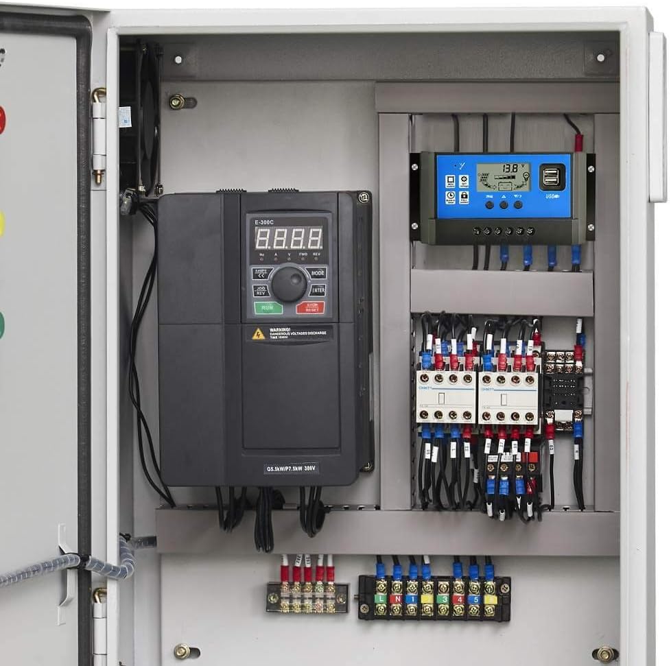 PowMr 60a Charge Controller - Solar Panel Charge Controller 12V 24V, Max 48V 1560W Input Adjustable Parameter LCD Display Current/Capacity and Timer Setting ON/Off with 5V Dual USB : Garden & Outdoor
