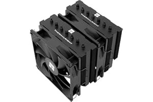 Thermalright Phantom Spirit 120 SE Black CPU Air Cooler,Doubler CPU Fans and Double Towers,154mm High CPU Cooler,for AMD:AM4/