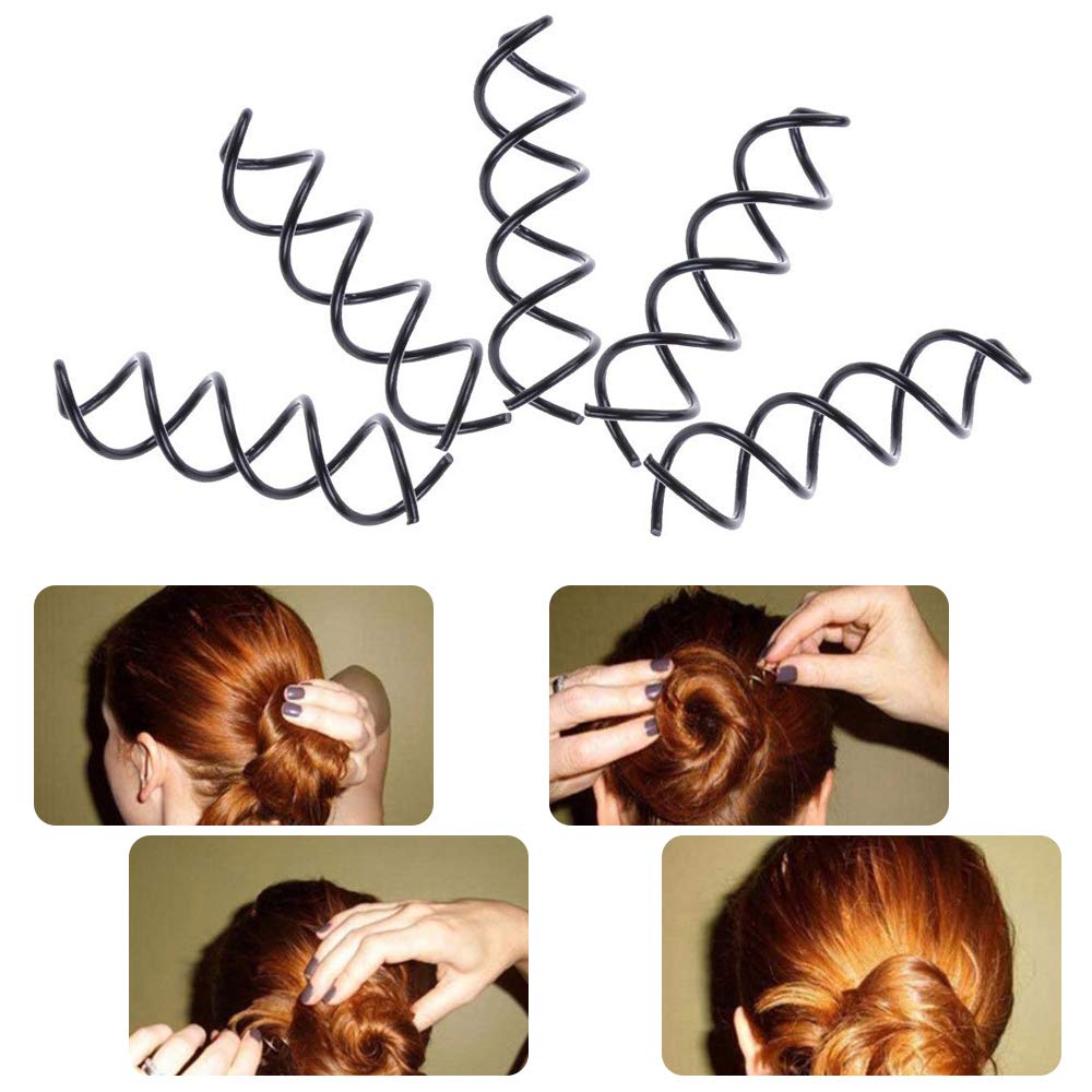 70 PACK Hair Styling Accessories Kit Set,Sonku Magic Bun Maker Hair Braid Tool for DIY Clip Curler Roller Twist for Girls and Women: Beauty