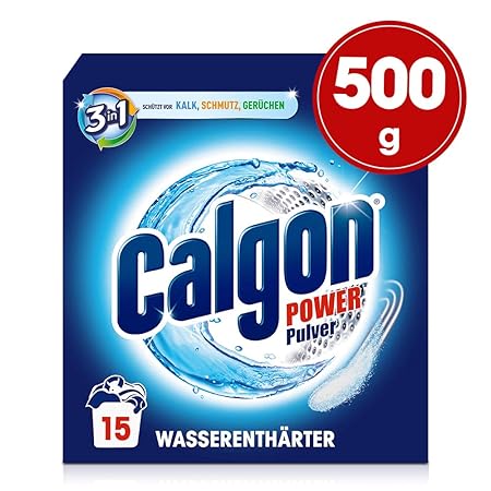 Calgon 3in1 Pulver, Wasserenthärter gegen Kalk & Schmutz in der