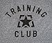 Training Club - Men's Gray Tri Blend Workout Gym T-shirt