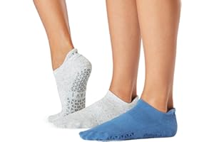 TAVI NOIR TAVI Women’s Savvy Grip Socks, Multi-Pack - Pilates Socks with Grips for Women, Slipper Socks for Pilates, Yoga, and Ballet