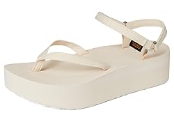 Teva Women's Flatform Sandal Slim Sport, Coconut, 6