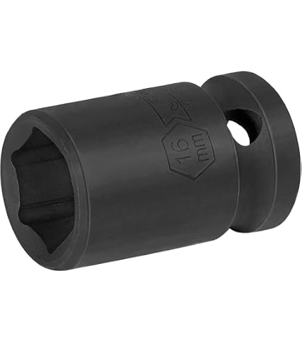 Sunex 3/4" Drive Deep Impact Stecknuss 16 Mm Metrisch – 6-Point, Chrom-Molybdän, Für Schlagwerkzeuge