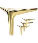 dresser legs gold 12'' Gold Funiture Legs for Cabinet and Coffee Table – ivadecorstudio main image 0