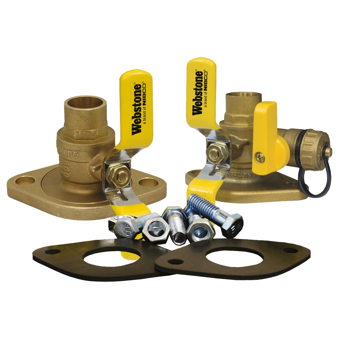 Webstone 51413KIT 3/4" Sweat Isolator Circulator Pump Install Kit with Rotating Flange