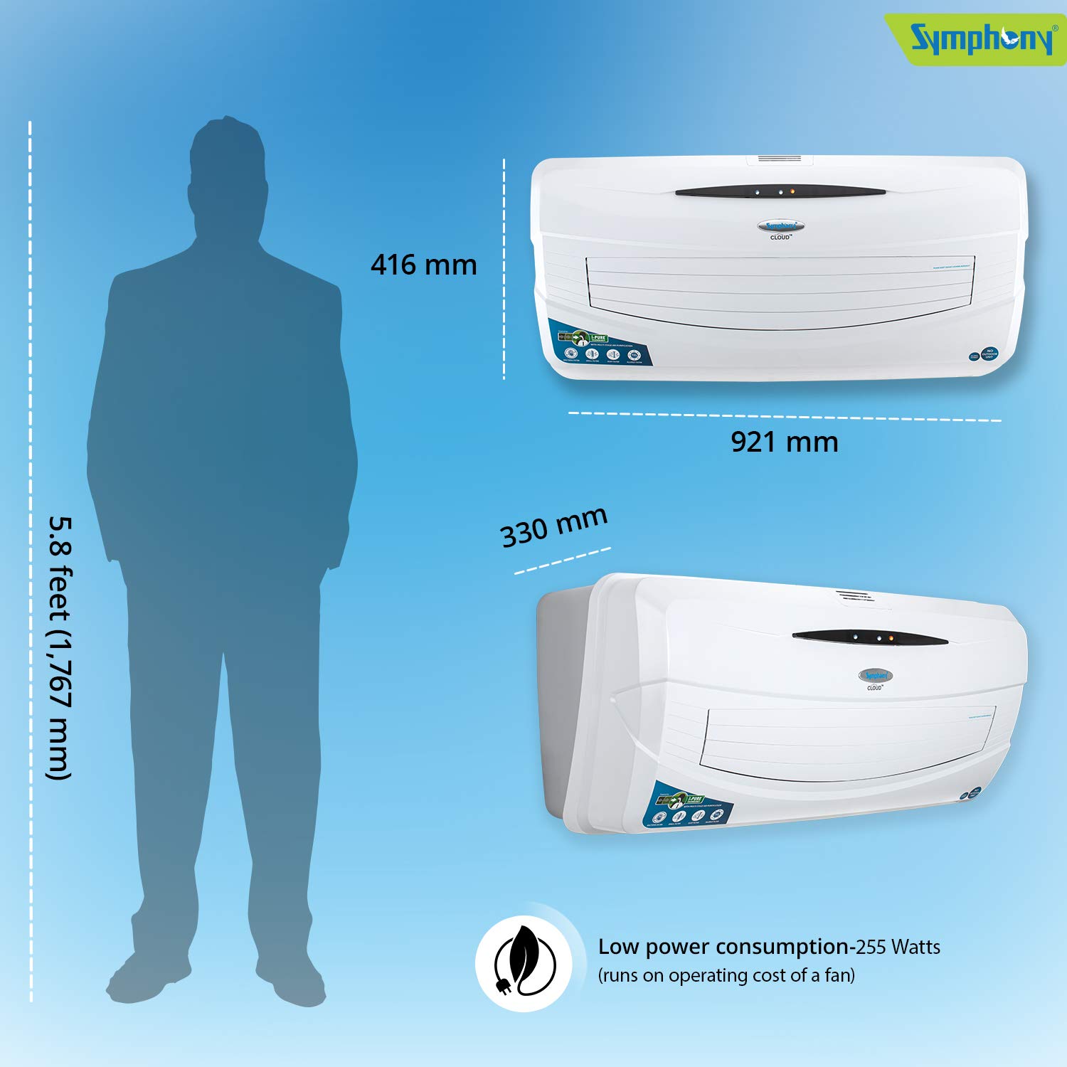 symphony wall mounted