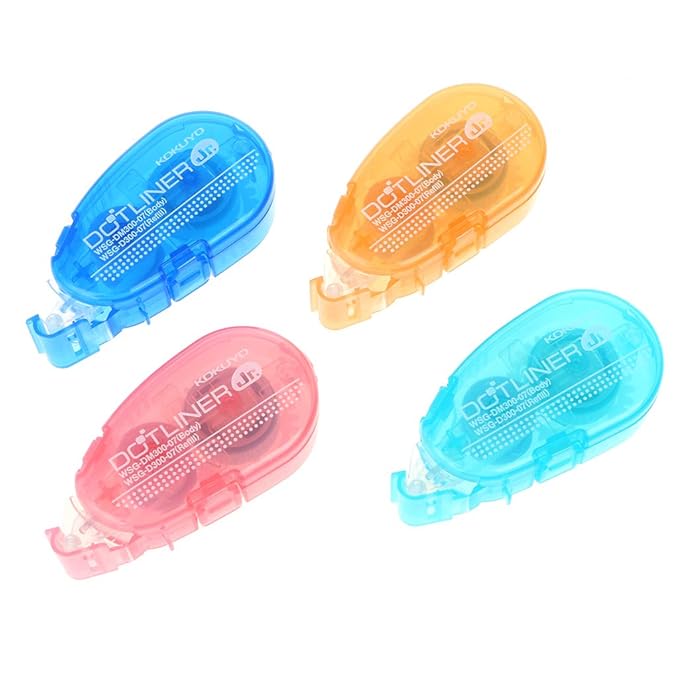 Zchenchen Mini doppelseitiges Klebeband Klebeband Klebepunktliner Petit Einweg für DIY Planer Büro Schule Schreibwaren Zubehö