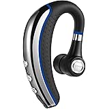 (New) B-Rainbow A8 Bluetooth Headset V4.1, Ultralight Wireless Earpiece Noise Cancelling Sweatproof Earphone for iphone and Android Cell Phones.