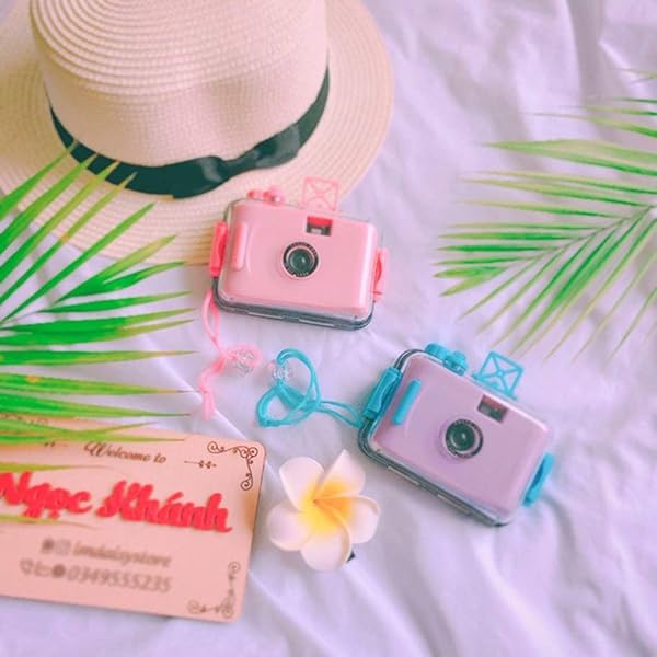 1 Pc Multiple Waterproof Camera Film Underwater Diving Retro Camera Anti fall Double Buckle Color Random Random