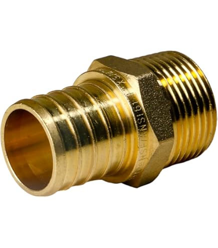 LTWFITTING 3/4 In. I.D. Hose Barb X 1/2 In. MIP Lead Free Brass Adapter Fitting (20-Pack) HFLF39189720 - The Home Depot - Foto 6