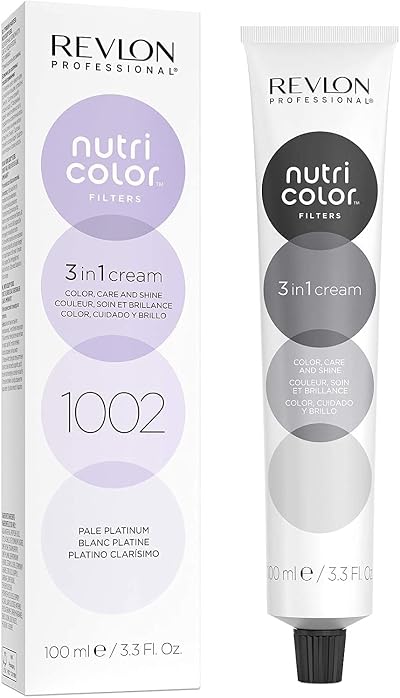 REVLON PROFESSIONAL Nutri Color Filters 1002 Pale Platinum 100 ml Metallic