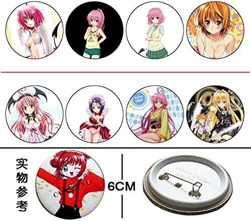 UUC Anime Brooch Pin Badge 8pcs/set YH3255