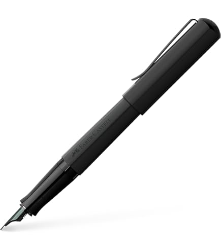 Amazon.com: Faber-Castell e-motion Fountain Pen, Pure Black