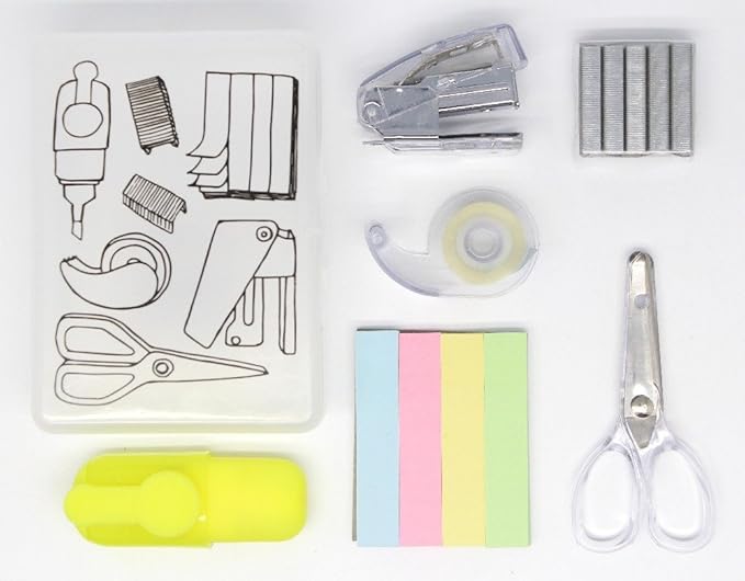 Mini Office Stationery Set, Practical Stationery Set, Stationery Set