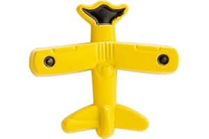 A N KINGPiiN Yellow Vintage Airplane Lapel Pin Badge Gift Party Shirt Collar,Costume Pin Accessories for Men Brooch