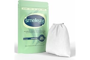 SMELLEZE Dead Animal Odor Eliminator for Strong Odor Removal - Eliminate Dead Rodent & Wildlife Smell - Safe Indoor & Outdoor Use, Natural Odor Remover, Fresh & Effective - 1 Pouch.