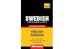 Swedish vocabulary for English speakers - 9000 words