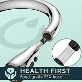 FORIOUS Kitchen Sink Taps Mixer with Pull Out Spray Chrome UKKF23CH view 6