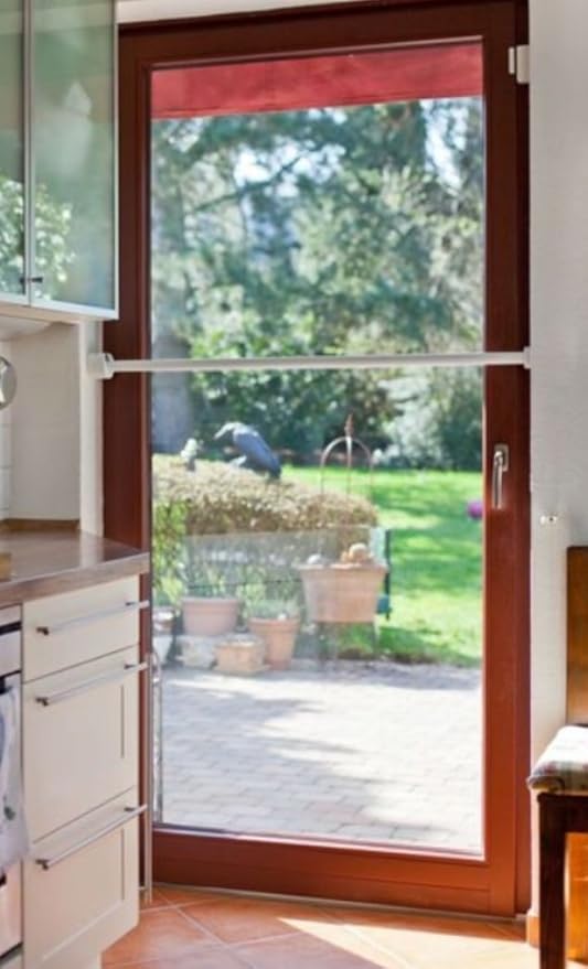 KATLOCK mechanische Einbruchsicherung (Fenster und Türen) - bis 10.000N Kraftaufnahme - 10mm Stahlbolzen im Schloss - maximal