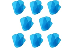 UYGHHK 24pcs Hip Trainer Gel Pads ABS Gel Pad Replacement for EMS Buttock Trainer ABS Replacement Gel Sheet for ABS Hip Train