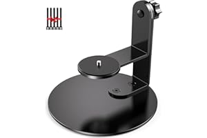 DAWASAPAT Desktop Projector Mount, 360° Adjustable Projector Stand Table with 1/4" Screw, Compatible with XGIMI MoGo/Halo Series, Nebula Capsule 3 Air for Indoor/Outdoor/Office Use (Black)