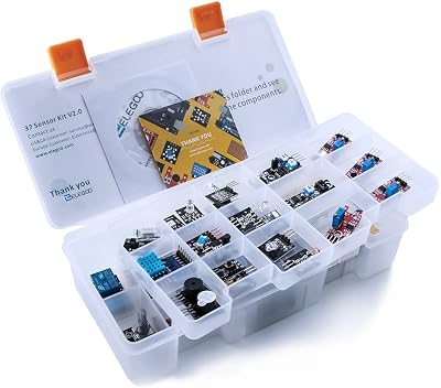ELEGOO 37 in 1 Sensor Modules Kit for Arduino Raspberry Pi Nano MEGA UNO R3