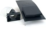Timloc 10K Slate Roof Tile Ventilator & Adapter Kit Anthracite 610x305mm view 3
