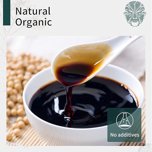 SOEOS SOY SAUCE LOW SODIUM, 16.2OZ (480ML) 1 PACK, USDA ORGANIC SOY SAUCE, PREMIUM QUALITY DARK SOY SAUCE, PURE INGREDIENTS, MARINADE FOR MEAT & VEGETABLES, BLACK