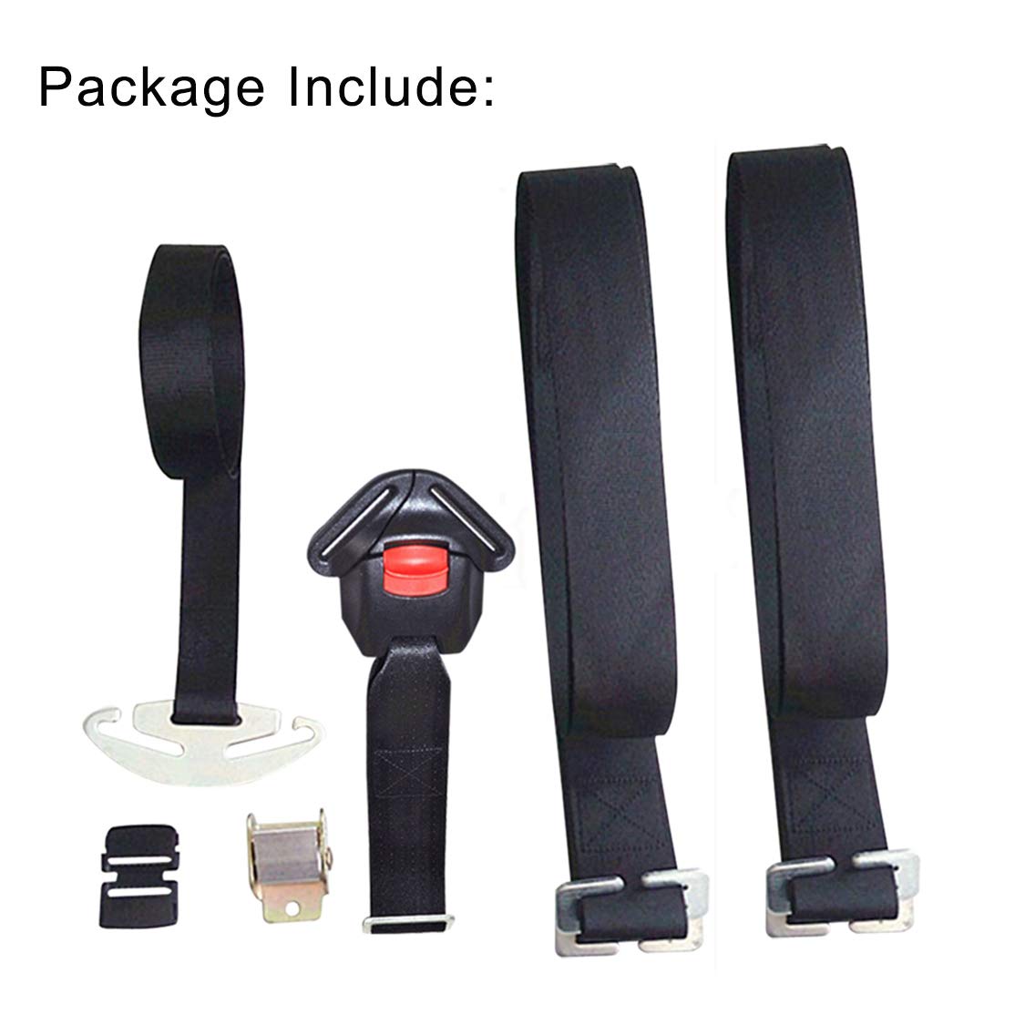 5 point harness buckle